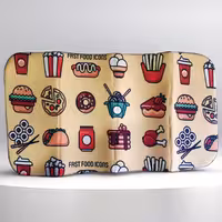 نمگیر ظروف آبگیر آشپزخانه میکروفایبر طرحدار 