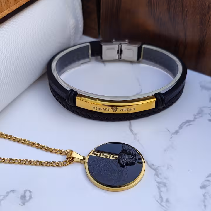 ست دستبند و گردنبند ورساچه