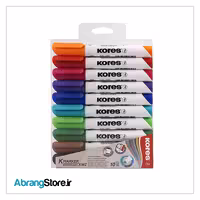 ماژیک وایت برد 10 رنگ کورس | k marker xw2