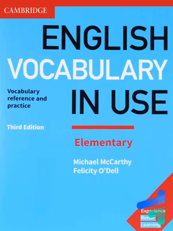 انگلیش وکبیولری این یوز english vocabulary in use elementary 3th Edition