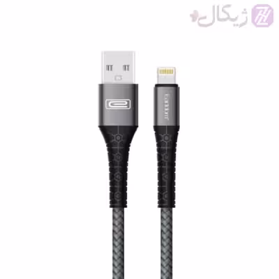 کابل تبدیل USB به لایتنینگ آیفون ارلدام مدل EC-091i طول 1 متر