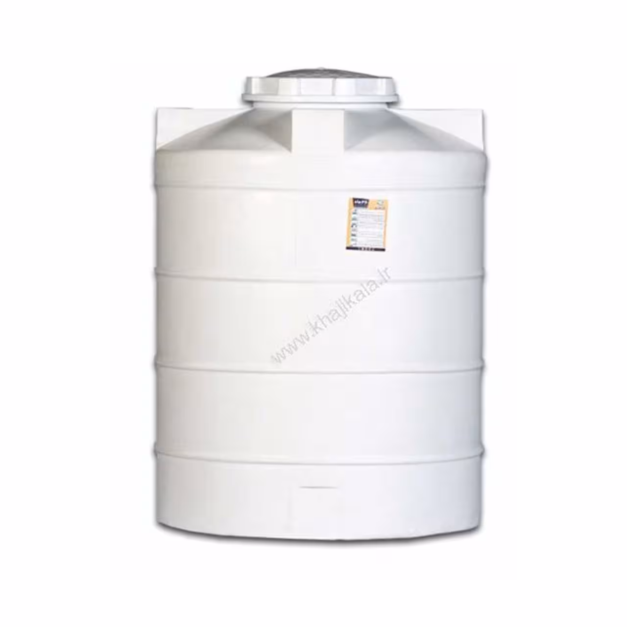 مخزن پلی اتیلن 750 لیتری خزر منبع عمودی 3 لایه khazarmanba