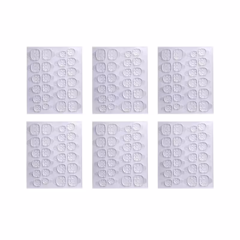 چسب ناخن مصنوعی مدل 014 شش بسته 24 عددی