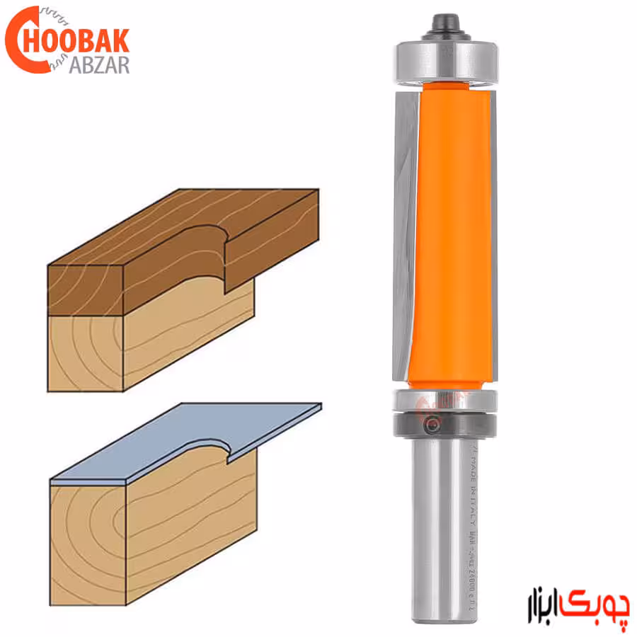 تیغ پرداخت لبه کج دو بلبرینگ 5 سانتیمتر CMT کد 906.690.11B