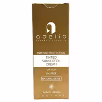 کرم ضد آفتاب رنگی پوست چرب بژ طبیعی ادلیو SPF50 حجم 50 میلی لیتر