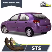 لنت ترمز عقب تیبا 2 برند STS