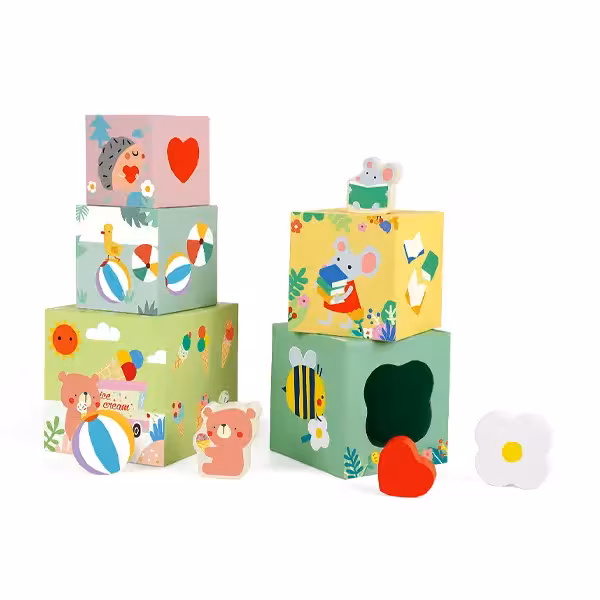 مکعب چیدنی جنگل کلاسیک ورد Classic World