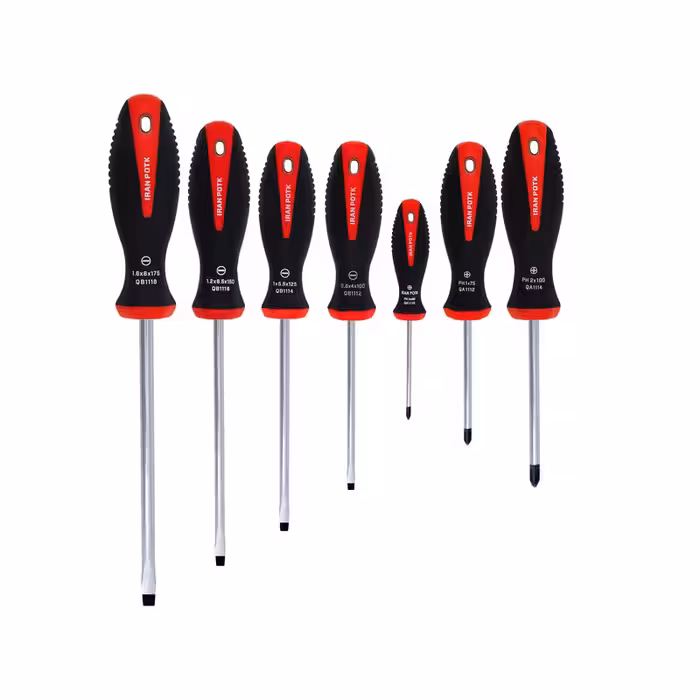 پیچ گوشتی ایران پتک مدل QE 1010 بسته 7 عددی | کالا مکس