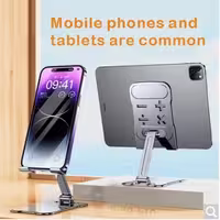 پایه نگهدارنده موبایل و تبلت رومیزی Calus مدل MT12 Pro استند تاشو قابل تنظیم 180 درجه