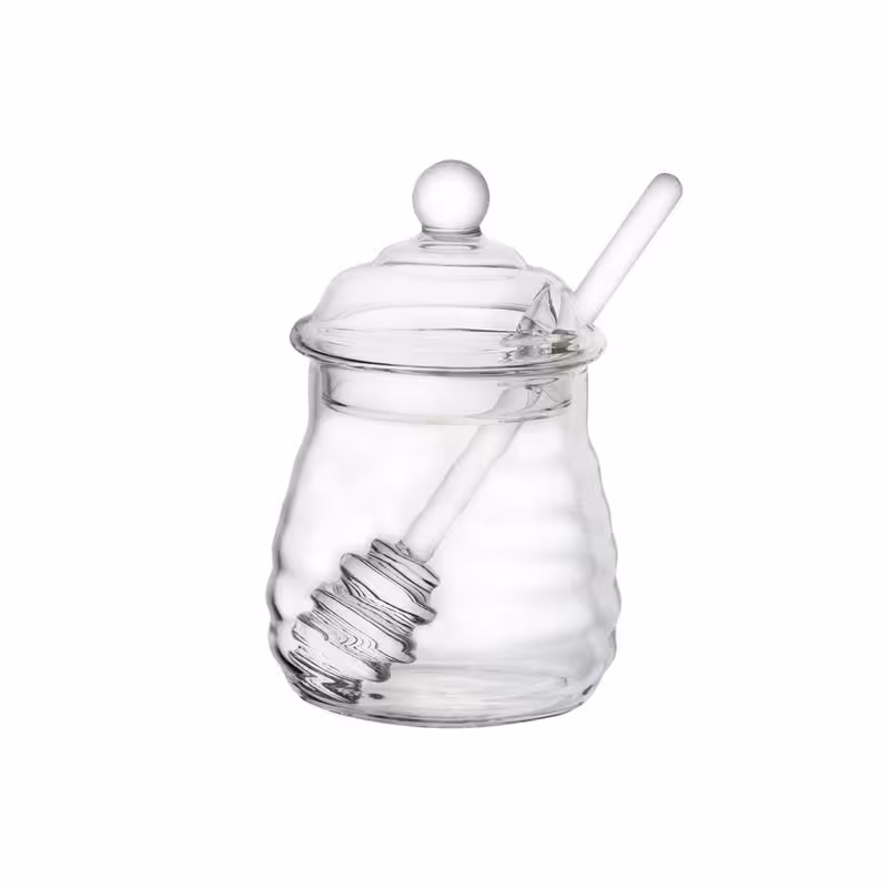 ظرف عسل ناتالی مدل حلقه‌ای – کد 104