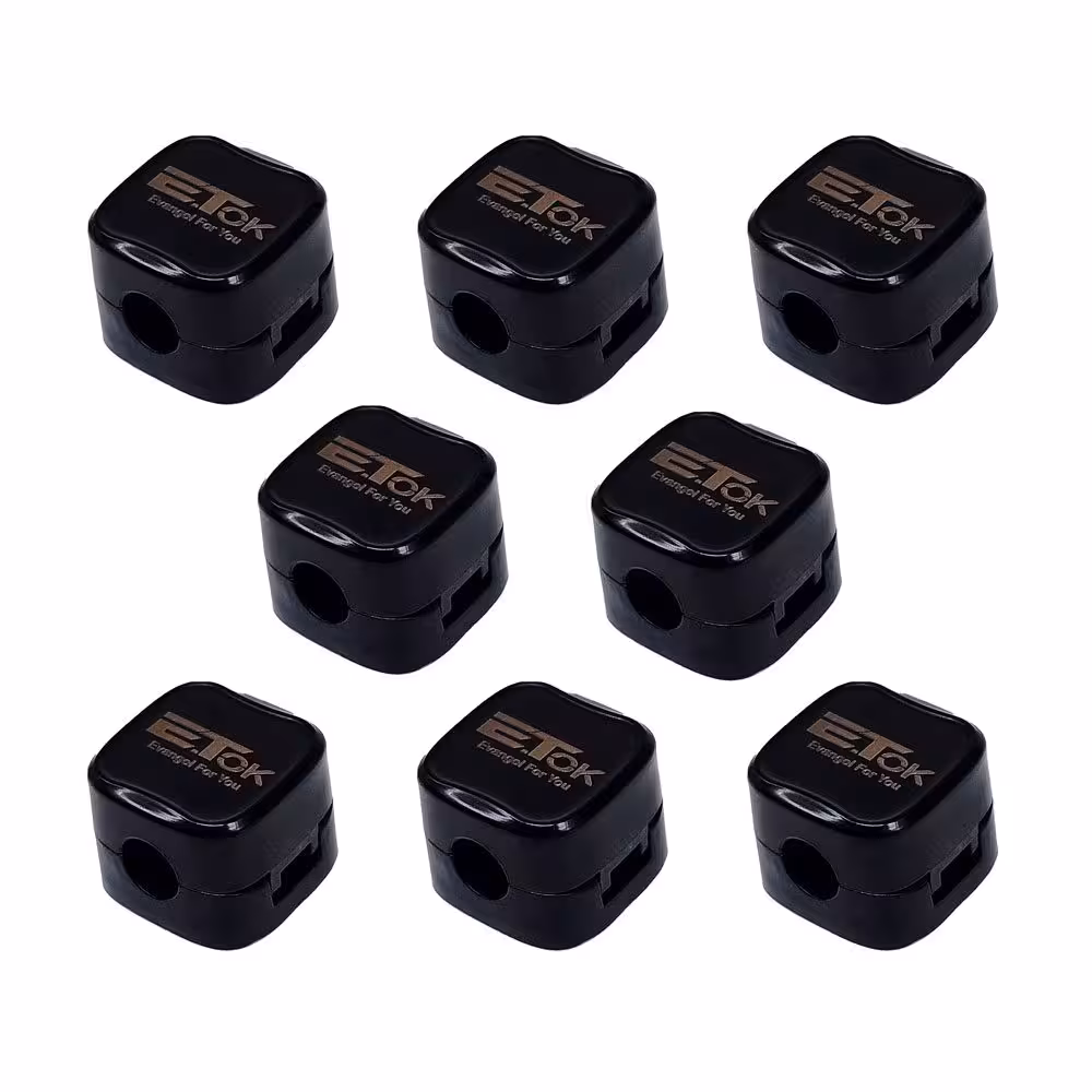 نگهدارنده مغناطیسی کابل ایتوک مدل Clip بسته 8 عددیE.TOK