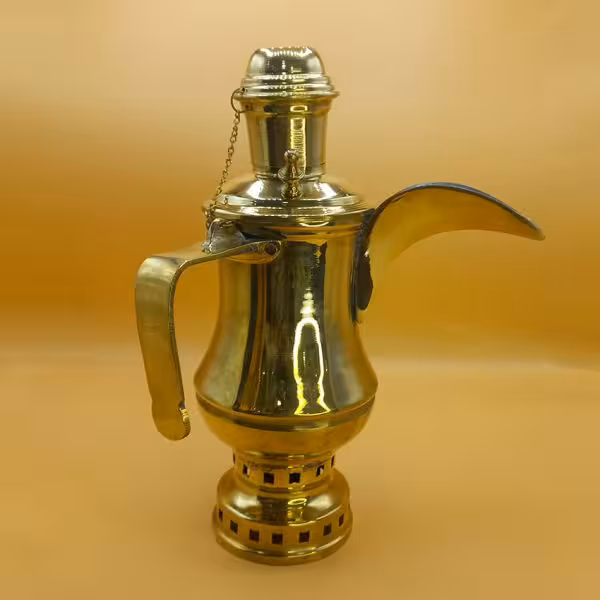 دله برنجی هندی ارتفاع 20 سانتیمتر کد 110318