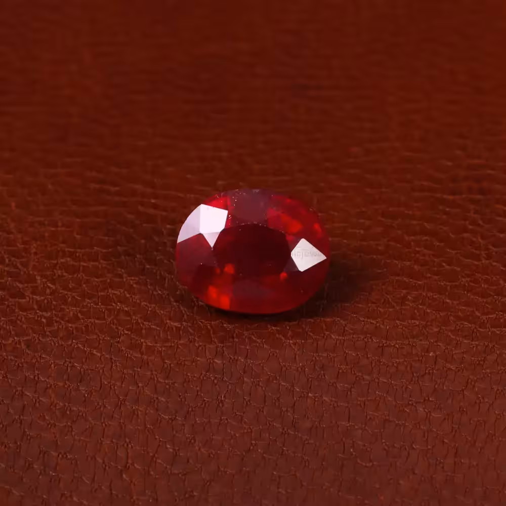 نگین یاقوت سرخ کد 30020 - جواهری مشاهیر