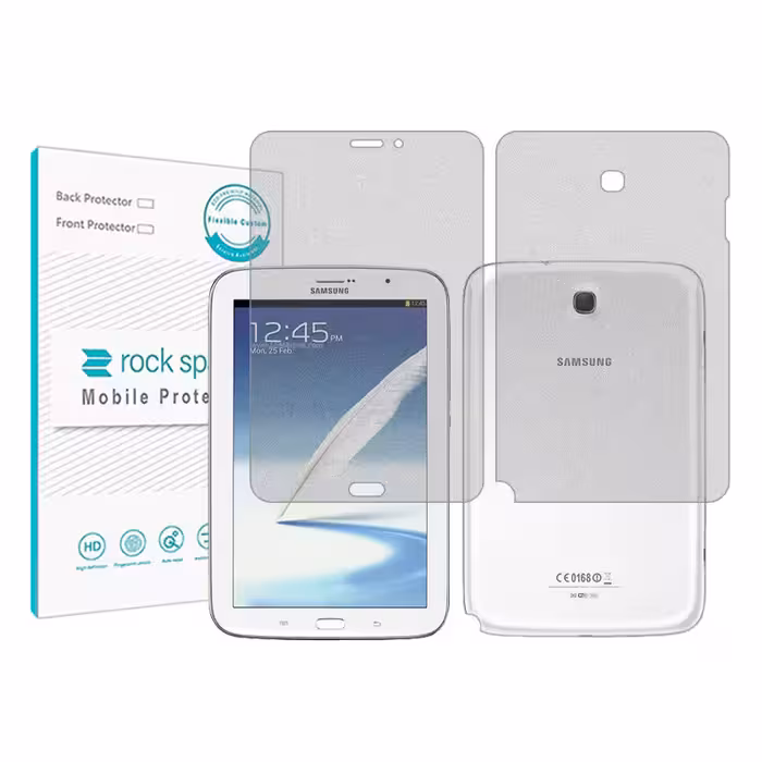 محافظ صفحه نمایش مات راک اسپیس مدل HyMTT مناسب برای تبلت سامسونگ Galaxy Note 8.0 به همراه محافظ پشت تبلت