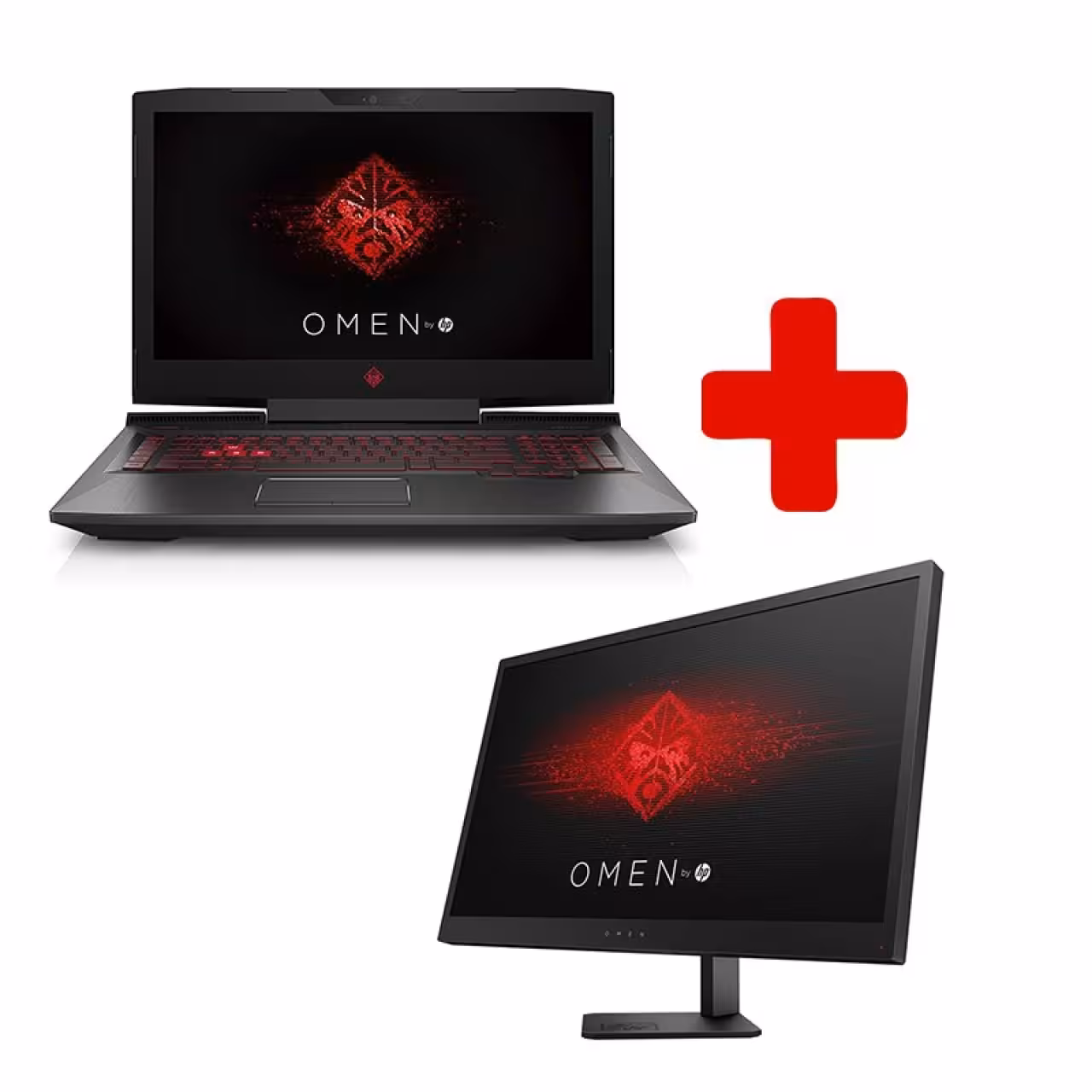 لپ تاپ 17 اینچی اچ پی مدل OMEN 17-AN104 - ne   مانیتور مخصوص بازی اچ پی مدل 9481-Omen سایز 24.5 اینچ