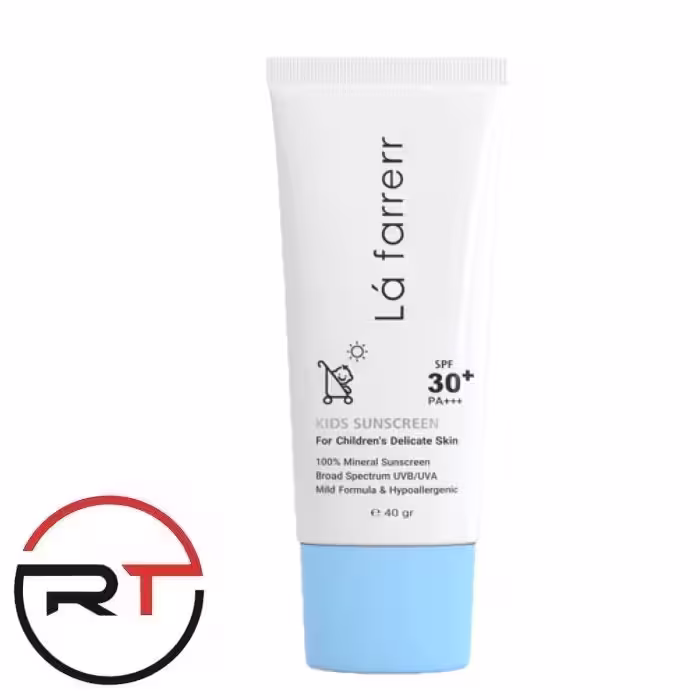 ضد آفتاب کودکان SPF30 لافارر | پسرانه رنگ آبی 40 میلی