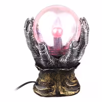 چراغ خواب مدل گوی پلاسما طرح دست کد 2