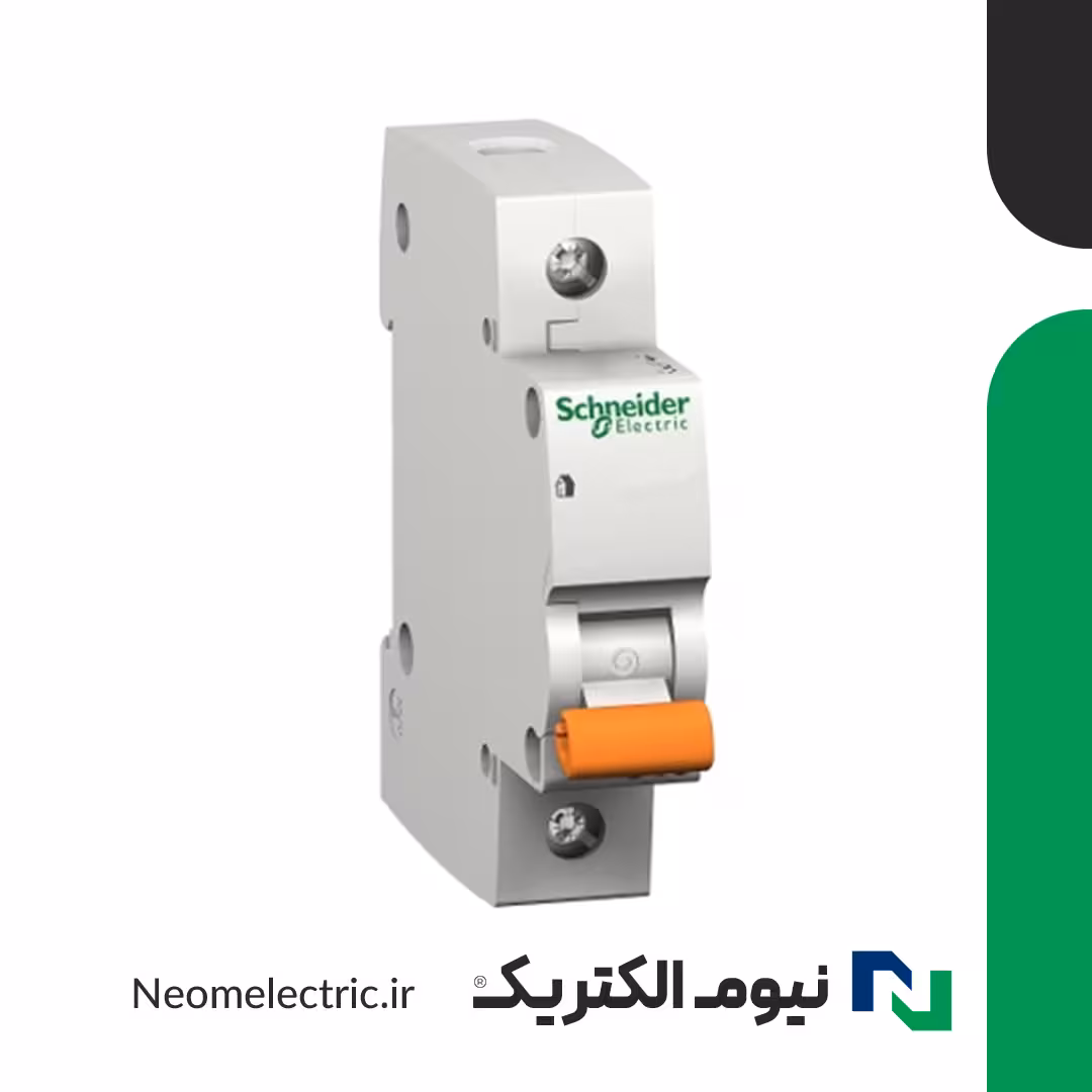 کلید مینیاتوری (فیوز) تک پل C20 آمپر Domae اشنایدر