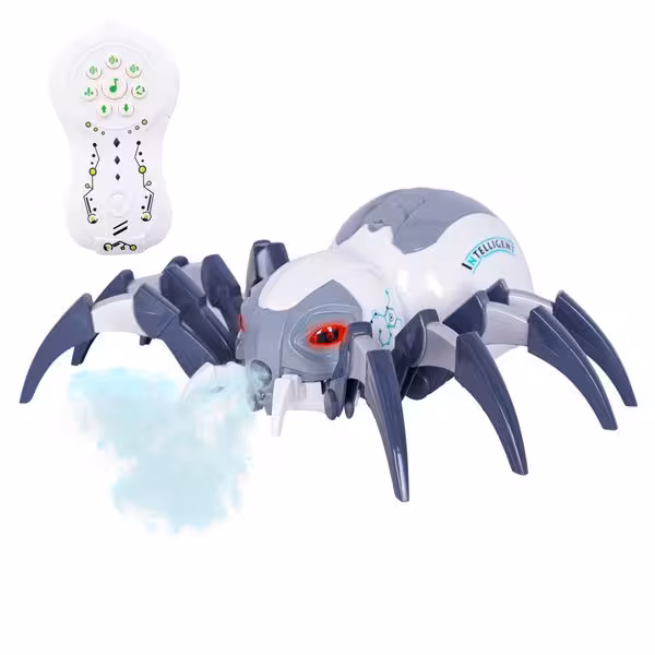 ربات کنترلی مدل عنکبوت دودزا شارژی صدادار کد 128A-30