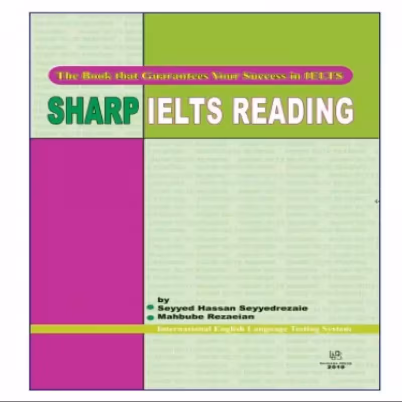 Sharp IELTS Reading کتاب