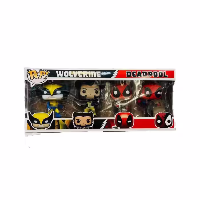 فانکو پاپ ددپول و ولورین | Deadpool & Wolverine | پک 4 عددی