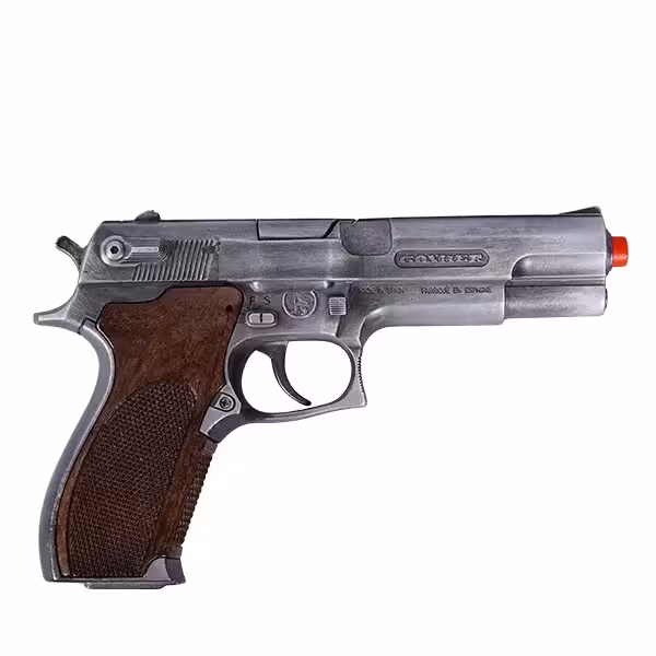 تفنگ اسباب بازی ترقه ای پلیس 1-45 برند گانهر