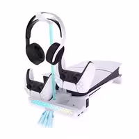 پایه افقی و خنک کننده چندمنظوره، مخصوص کنسول PS5، برند PGTECH