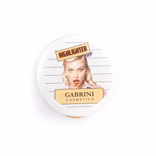 هایلایتر تکی گابرینی اورجینال | درخشان‌کننده صورت با بافت فشرده، رنگ‌های متنوع و جلوه براق طبیعی