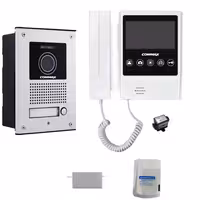 مجموعه دربازکن تصویری کوماکس مدل 43PMI-U یک واحدی به همراه محافظ ولتاژ مانیتور | چاوه