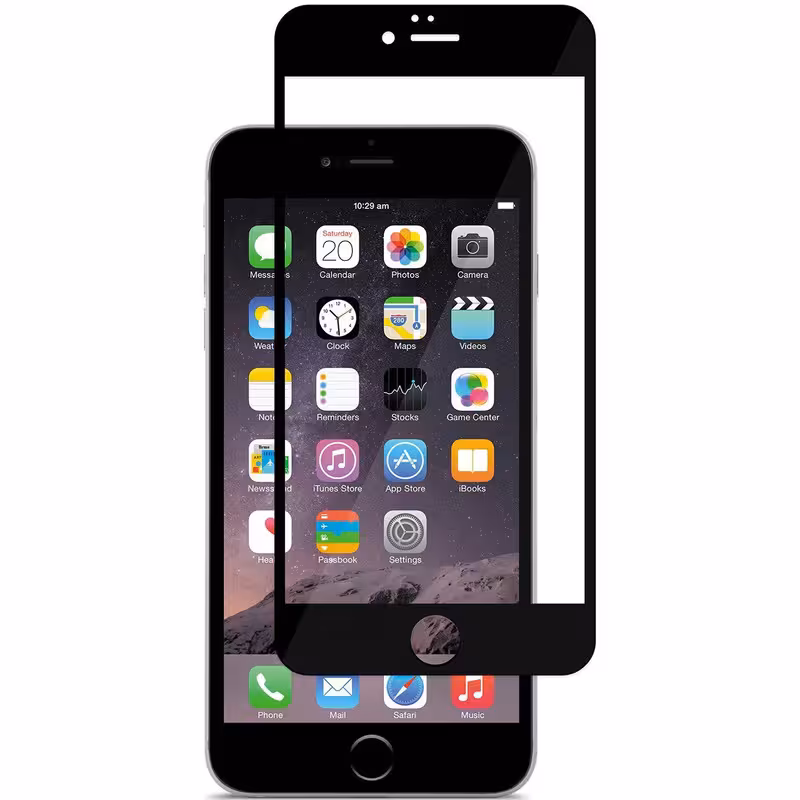 محافظ صفحه نمایش شیشه ای مدل 3D Curve مناسب برای گوشی موبایل آیفون 7