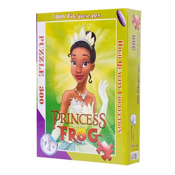 پازل 300 تکه مدل رینگ طرح شاهزاده خانوم و قورباغه