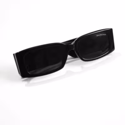 عینک آفتابی Balenciaga مدل BB0260S فریم مستطیلی مشکی