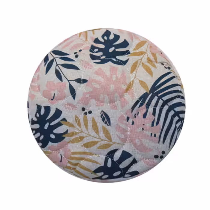 سیلوانا دم کنی طرح برگ های رنگی صورتی-سرمه ای کوچک