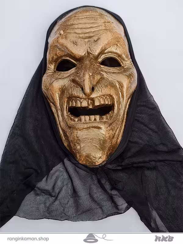 نقاب جادوگر پارچه ای