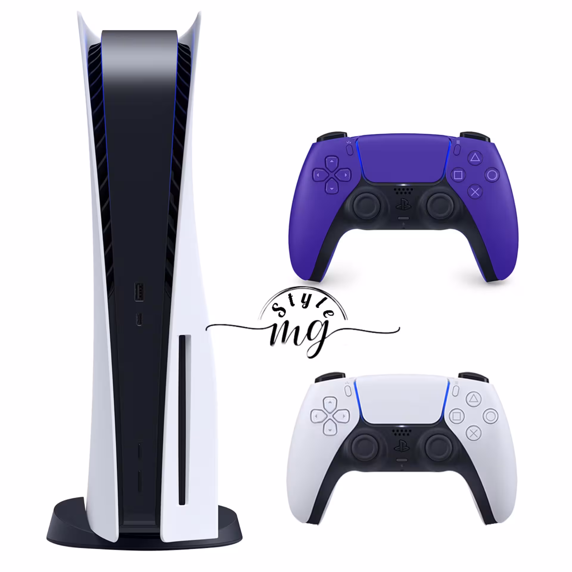 کنسول بازی سونی PlayStation 5 ظرفیت 825 گیگابایت ریجن 1200 آسیا به همراه دسته اضافی