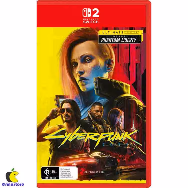 خرید بازی Cyberpunk 2077 برای نینتندو سوییچ دو نسخه Ultimate