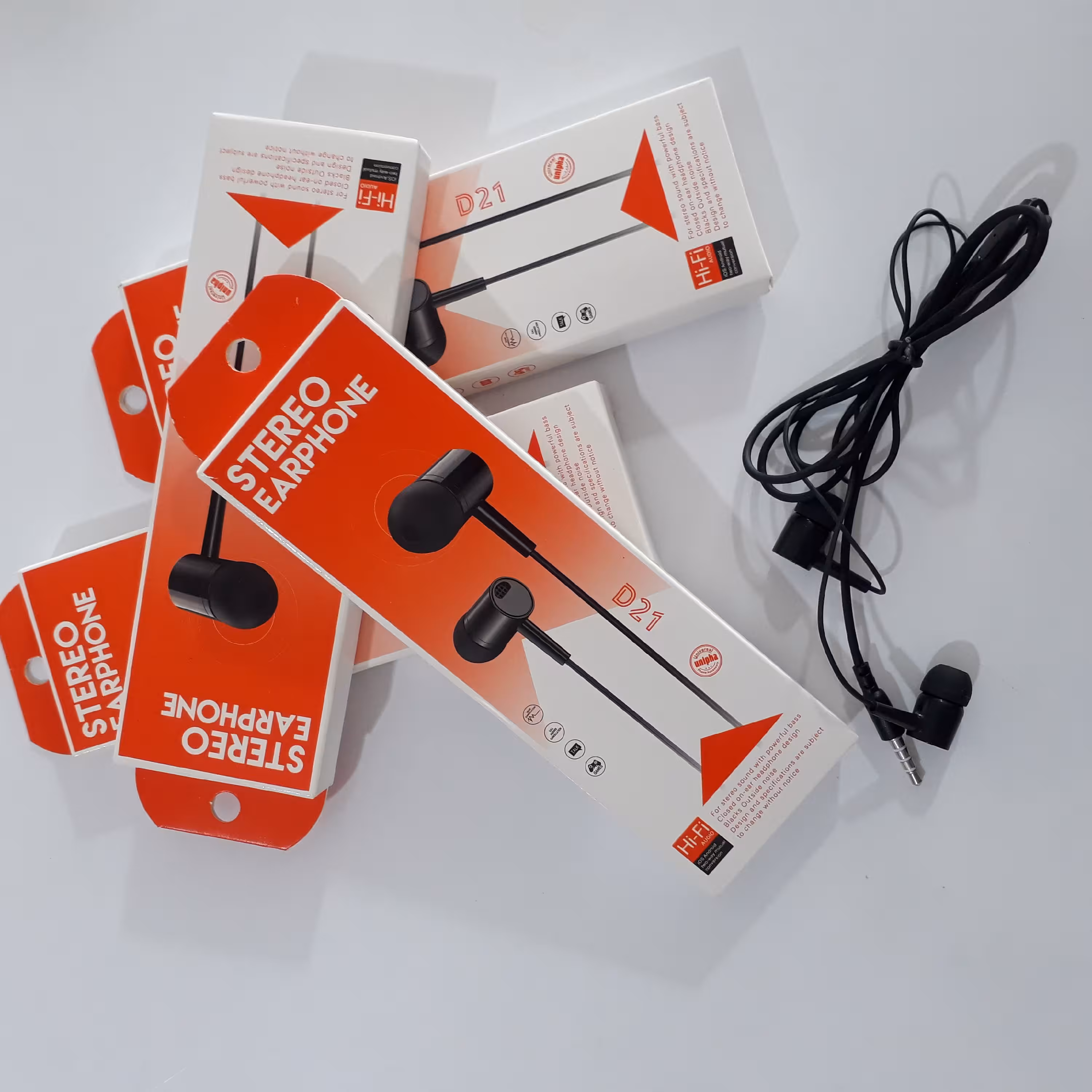 هندزفری با سیم مدل stereo earphone ارسال رایگان