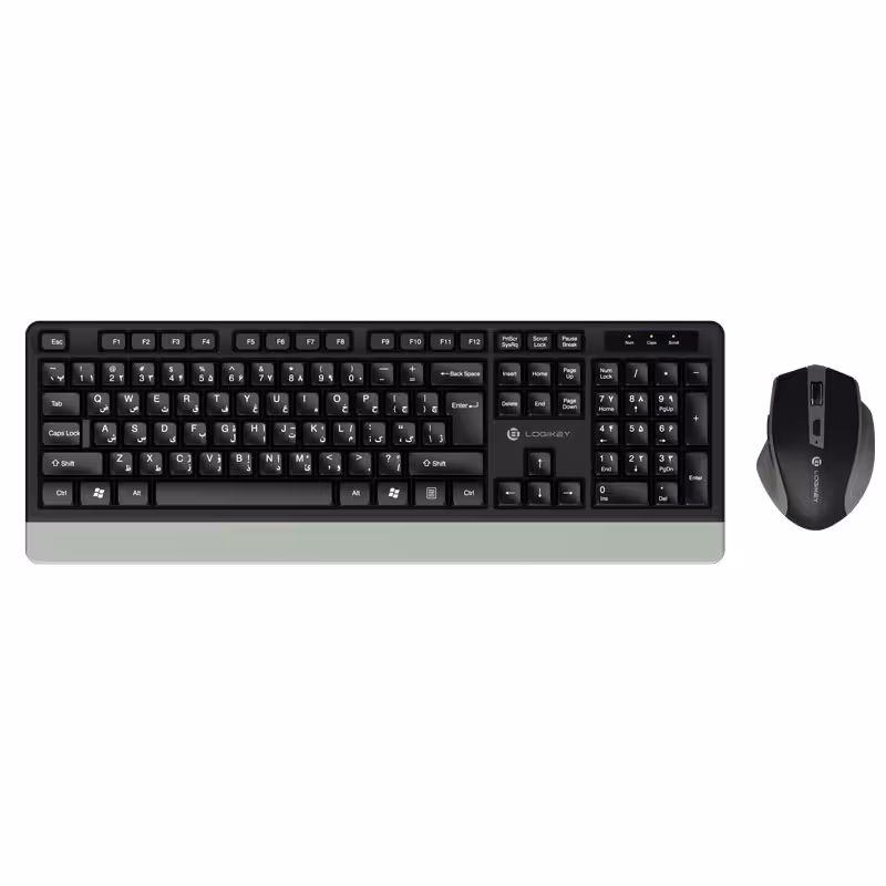ست کیبورد و ماوس لاجی کی مدل KM226B