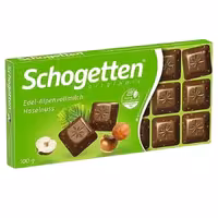 شکلات تخته ای شیری شوگوتن با مغز فندق – 100 گرم