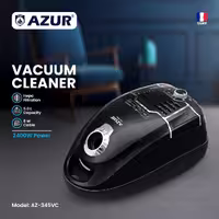 جاروبرقی آزور مدل AZ-345، توان 2200 وات، رنگ مشکی