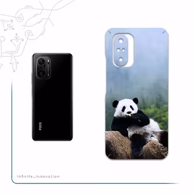برچسب پوششی ماهوت مدل Panda مناسب برای گوشی موبایل شیائومی Poco F3 5G