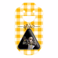 پیکسل خندالو طرح جنوس انیمه مرد تک مشتی One Punch Man مدل مثلثی کد 10517