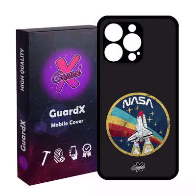 کاور گارد ایکس طرح Nasa مدل Glass10087 مناسب برای گوشی موبایل اپل iPhone 13 Pro