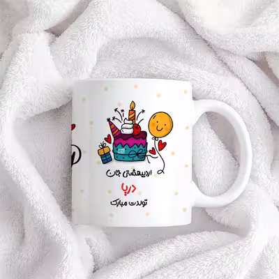 ماگ حس آمیزی طرح اردیبهشتی جان مدل دریا 
