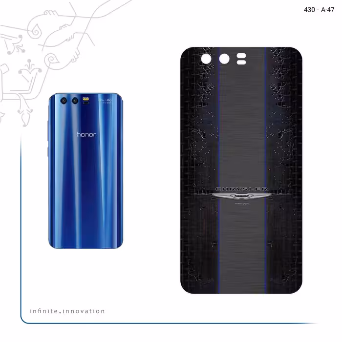 برچسب پوششی ماهوت مدل Chrysler مناسب برای گوشی موبایل آنر 9