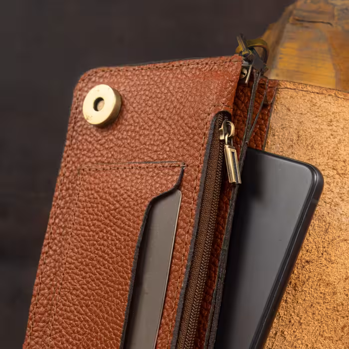 ست هدیه چرم عطارد مدل چرم طبیعی کد A37