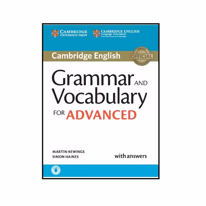 کتاب Grammar and Vocabulary for Advanced اثر Martin Hewings, Simon Haines انتشارات Cambridge University Press
