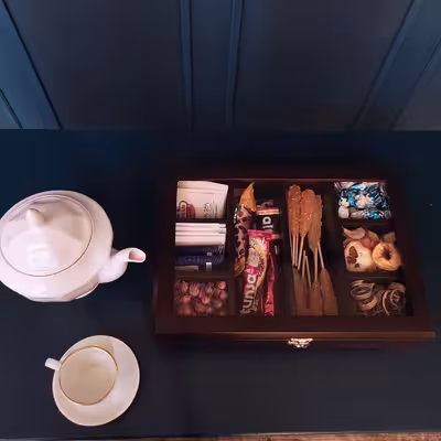 جعبه پذیرایی مدل هشت پارت