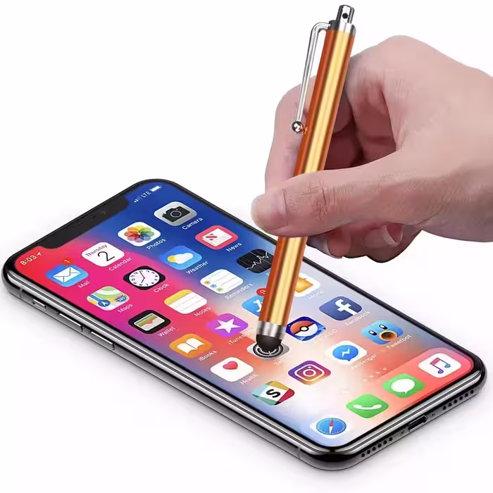 کاور آیرون من مدل King Stand مناسب برای گوشی موبایل سامسونگ GALAXY S22 به همراه قلم لمسی