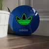 چراغ دیواری نئون دیزاین طرح Adidas-Logo-BL_GR